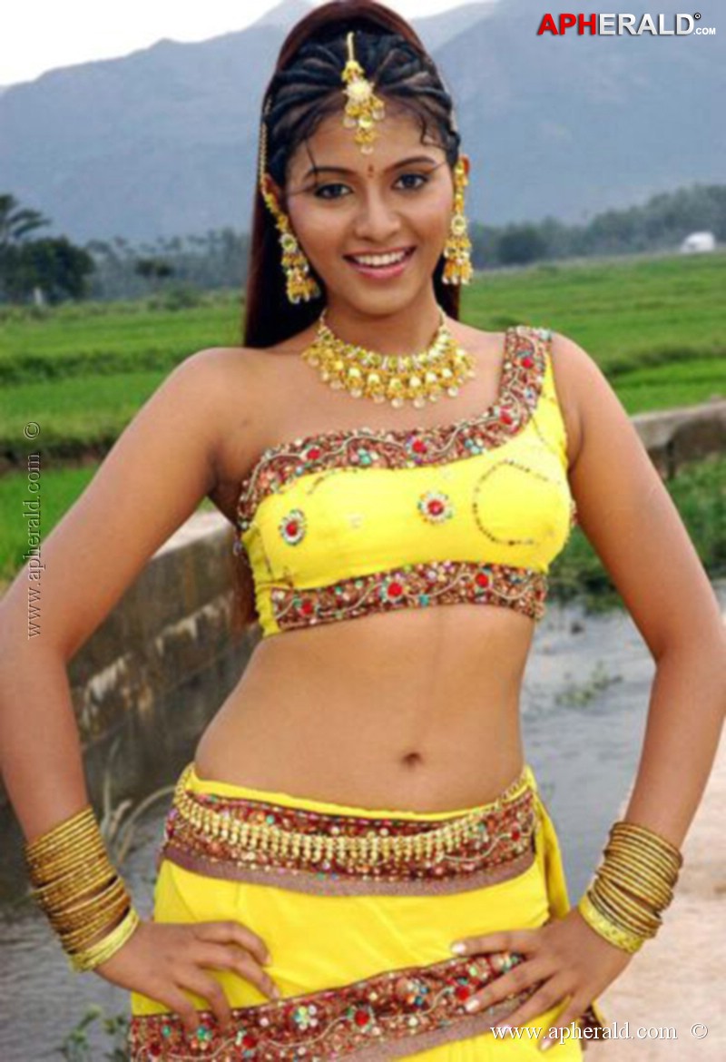 Anjali Hot Navel Show