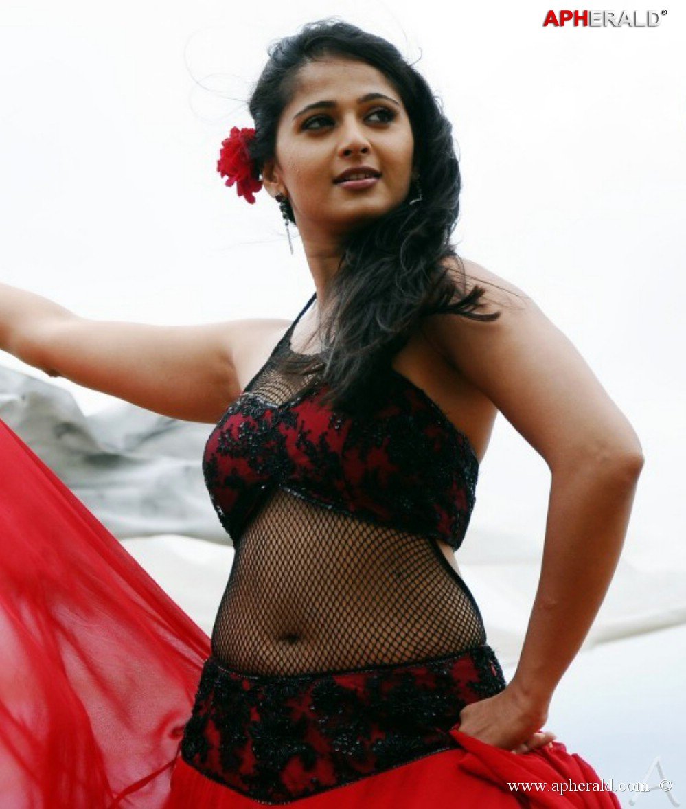 Anushka Latest Hot Navel Images