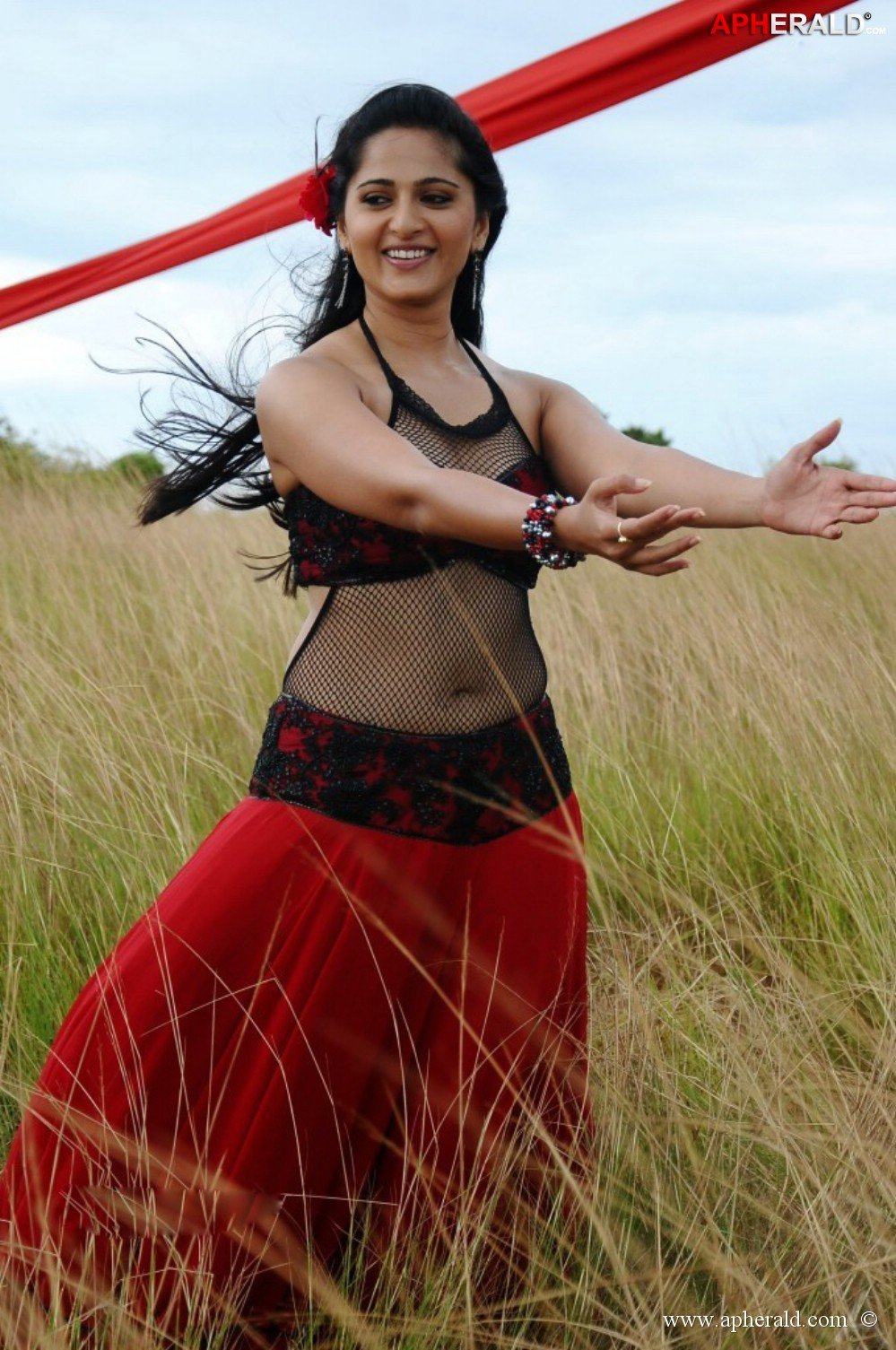 Anushka Latest Hot Navel Images