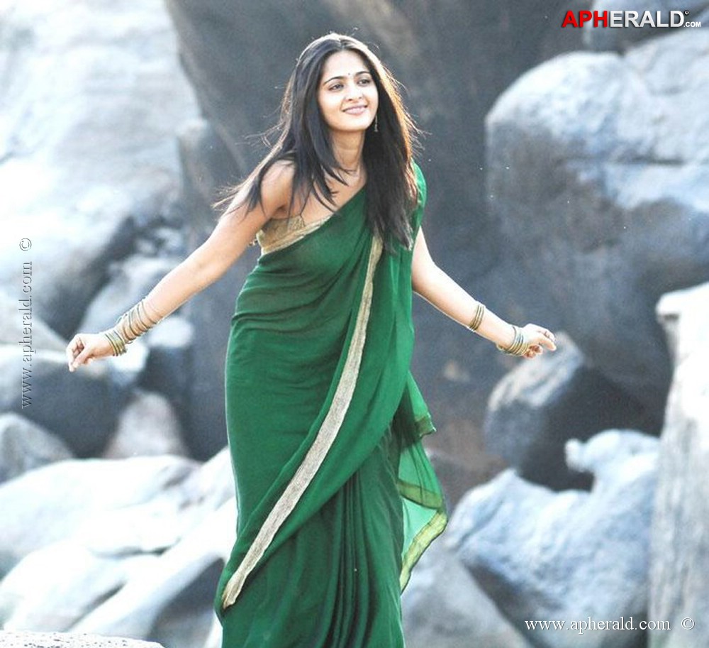 Anushka Shetty in Saree