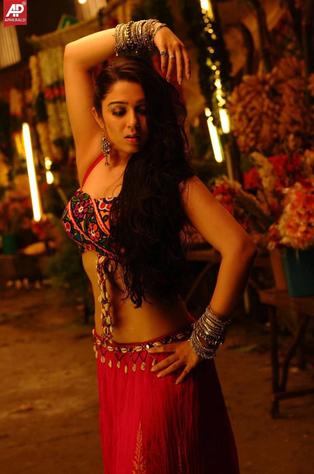 Charmi Hot Navel Show