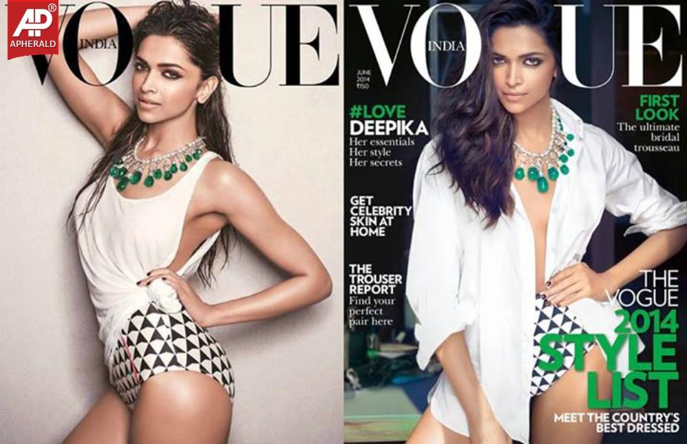 Deepika Padukone Hot Vogue Magazine Photoshoot