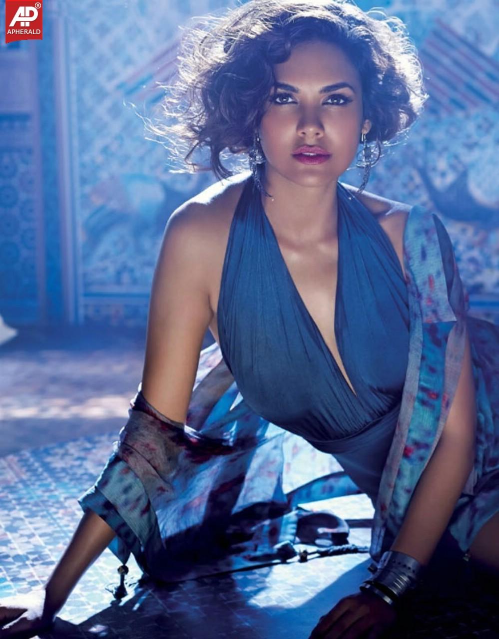 Esha Gupta Elle India Magazine May 2014