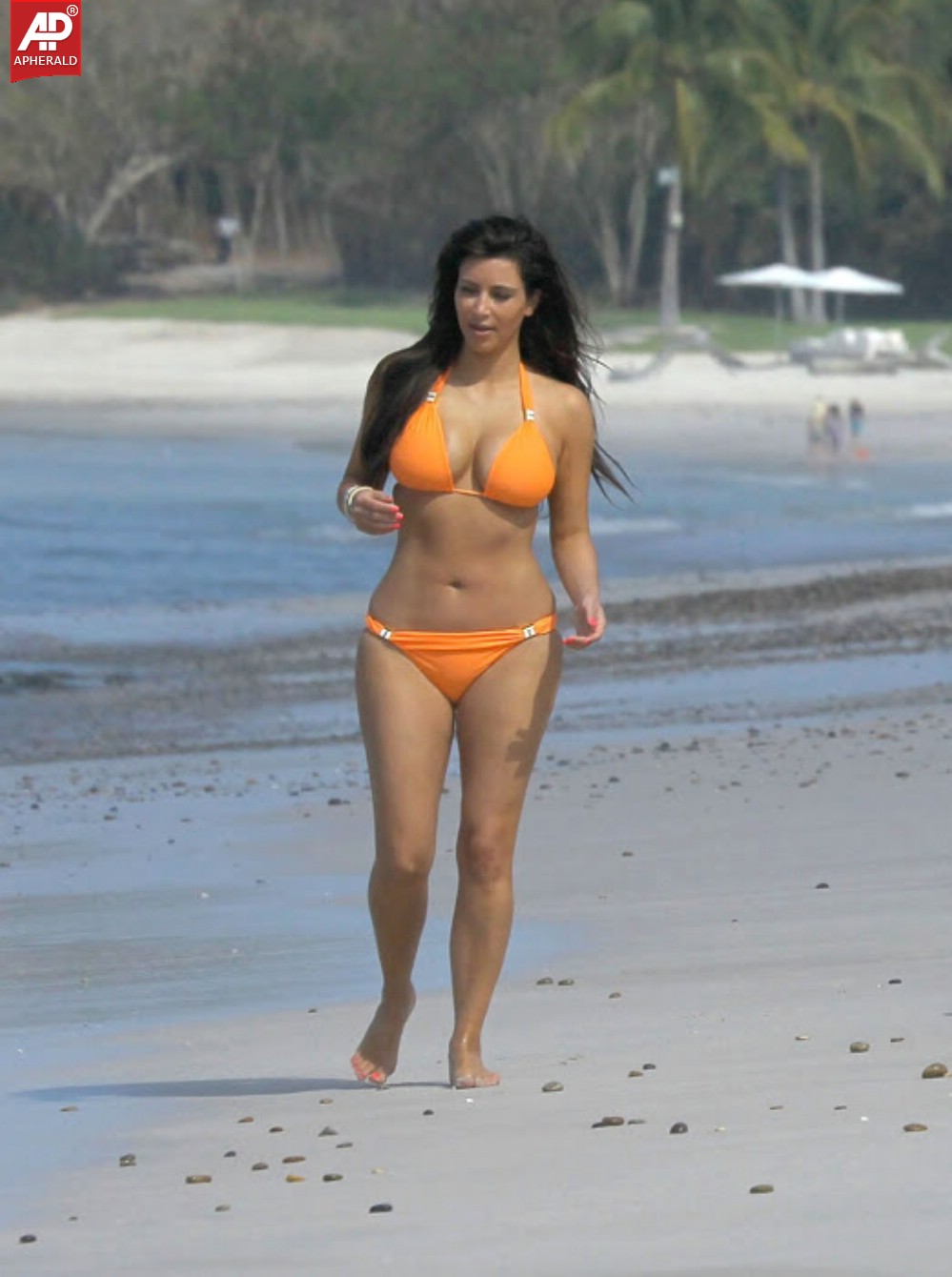 Kim Kardashian in Beach Hot Stills