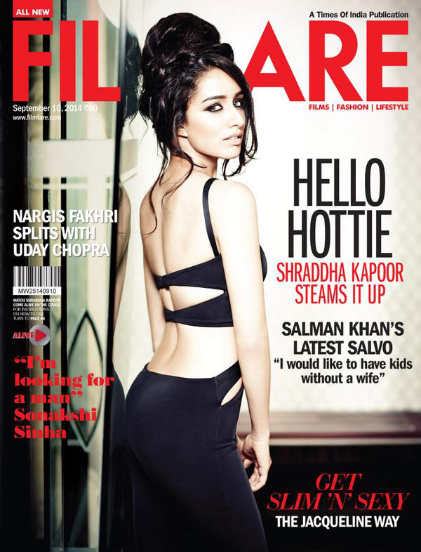 Shraddha Kapoor Hot Photoshoot for Filmfare Magazine