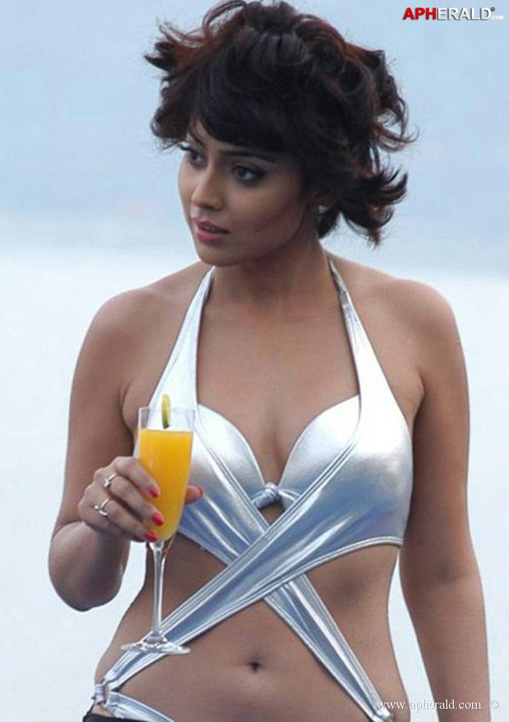 Shriya Saran Hot Navel Show