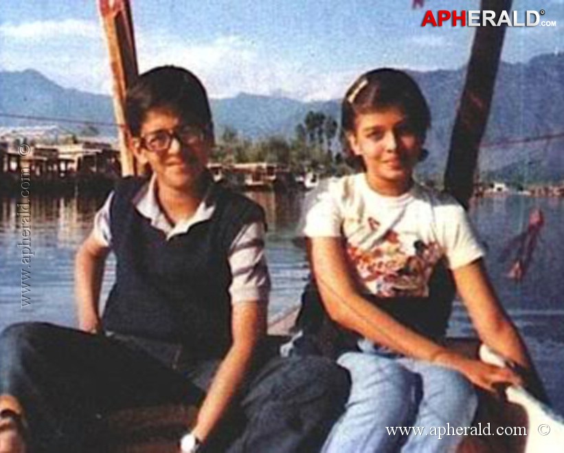 Aishwarya Rai Childhood Pics