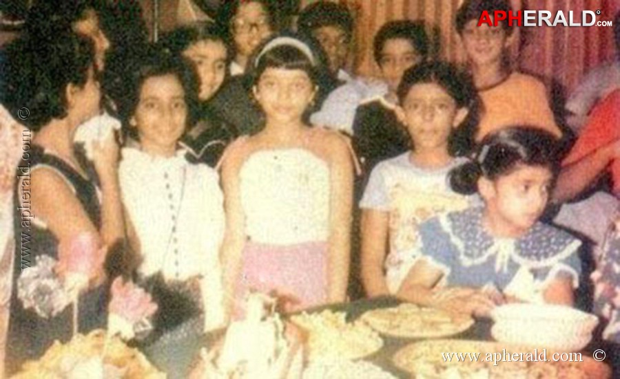 Aishwarya Rai Childhood Pics