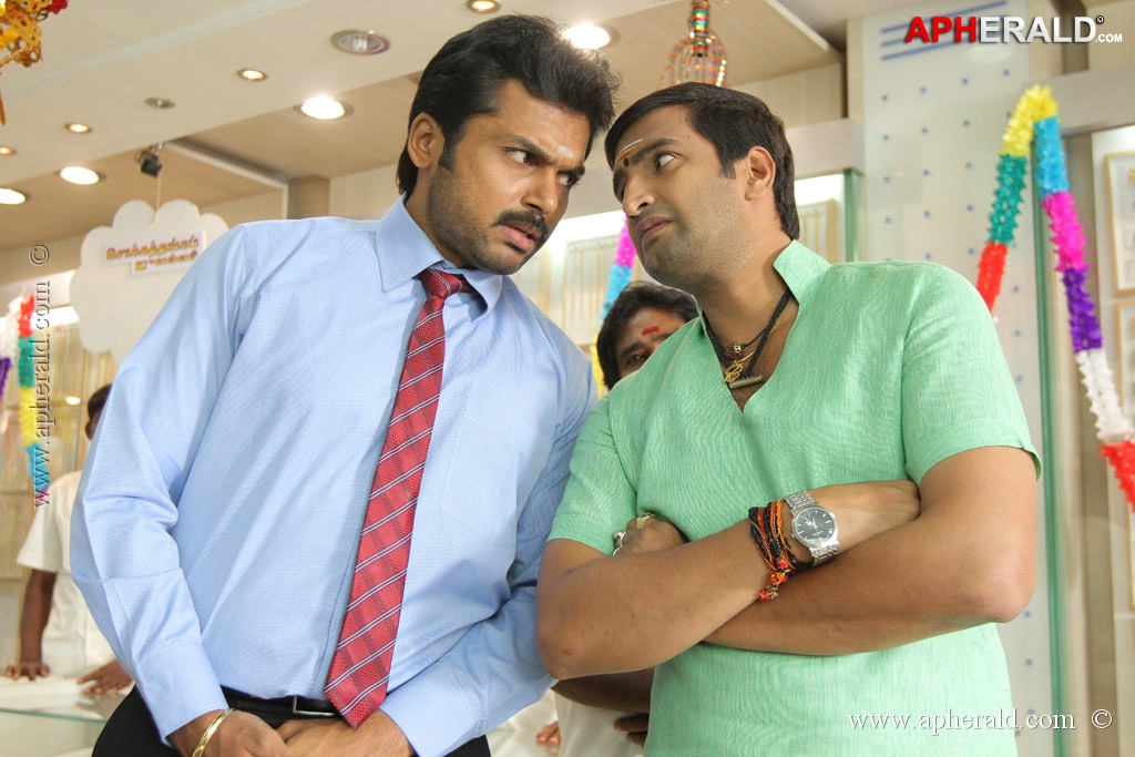 All In All Azhagu Raja New Movie Stills