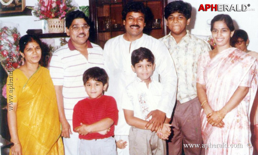 Allu Arjun Childhood Pics