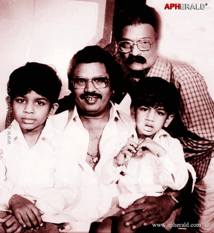 Allu Arjun Childhood Pics