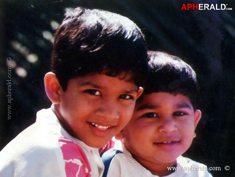 Allu Arjun Childhood Pics