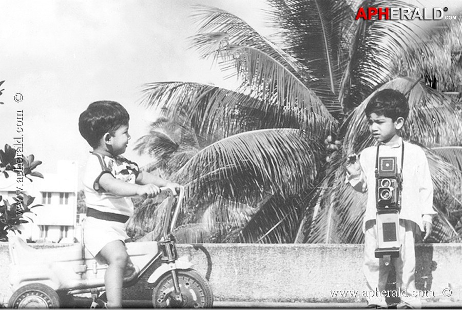 Allu Arjun Childhood Pics