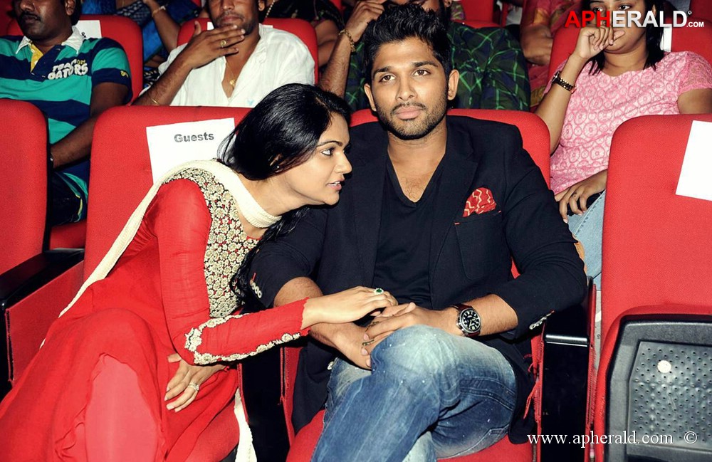 Allu Arjun With His Wife Rare Pics