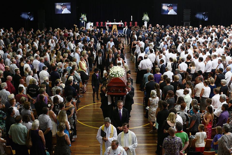 Australia farewells Phillip Joel Hughes