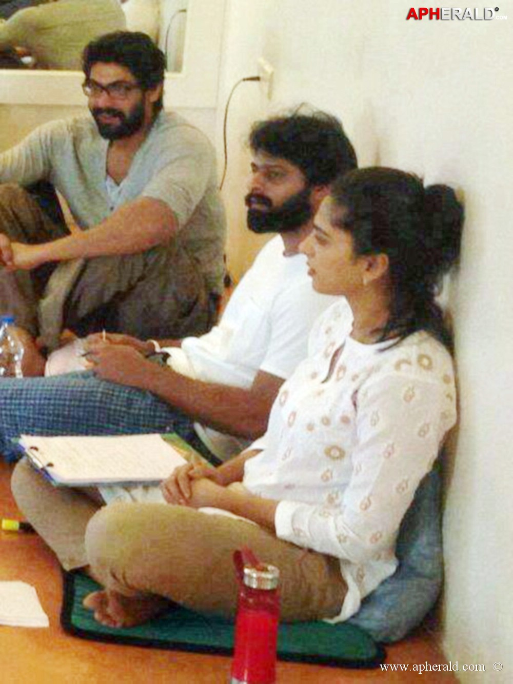 bahubali making stills