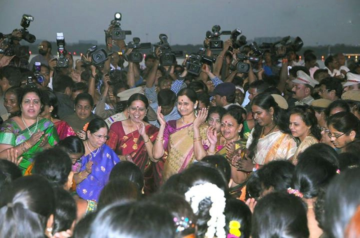 Bathukamma Celebrations at Tank Bund