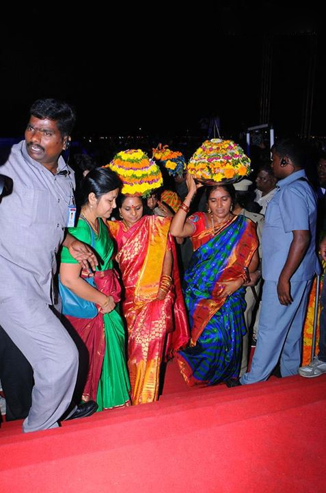 Bathukamma Celebrations at Tank Bund