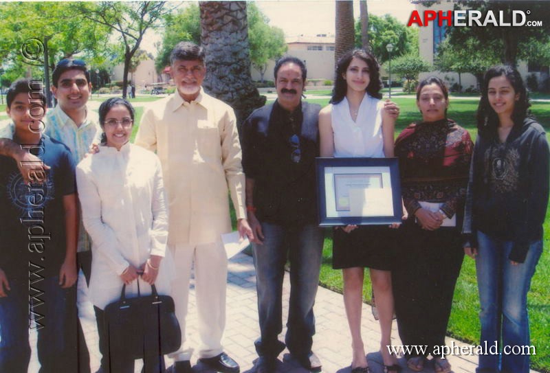 Chandrababu Naidu Family Photos