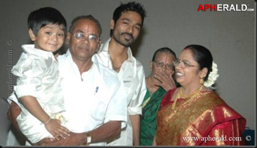 Dhanush Family Photos