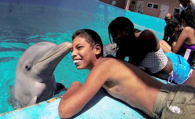 Dolphin Therapy for Kids With Down Syndrome