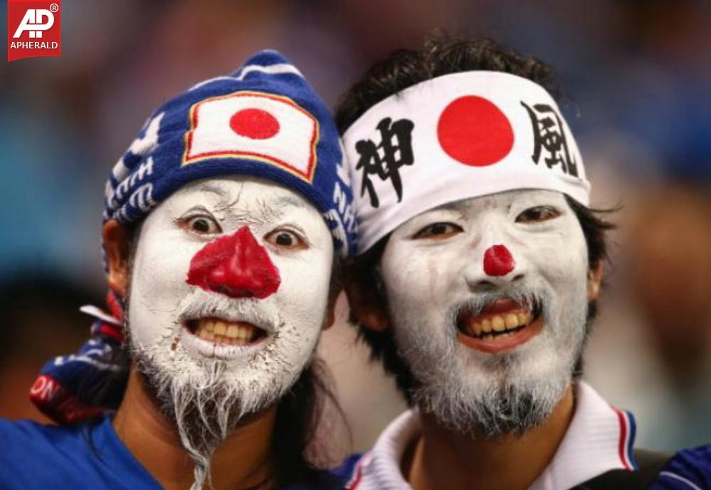 FIFA World Cup 2014 Fans With Face Paint