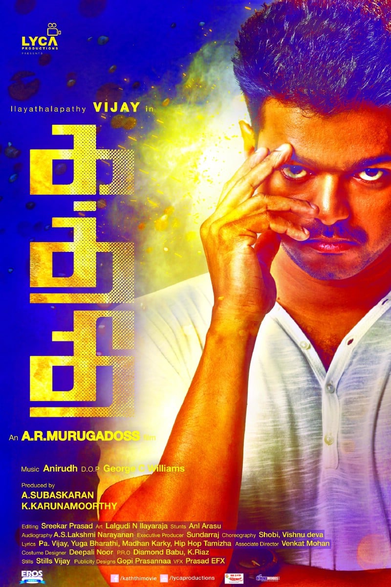 Kollywood Movie Kaththi Latest Posters