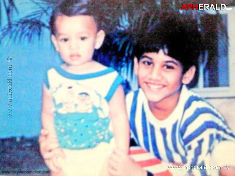 Naga Chaitanya Childhood Pics