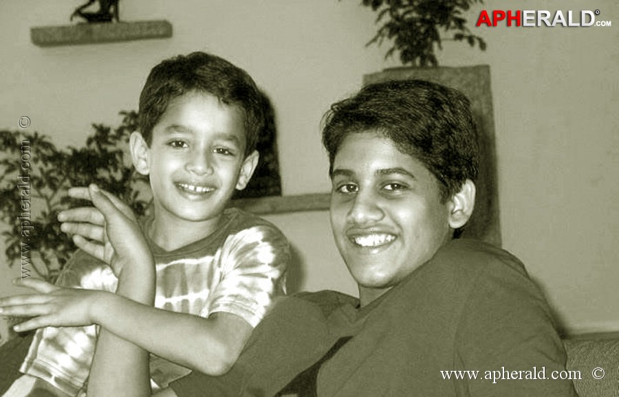 Naga Chaitanya Childhood Pics