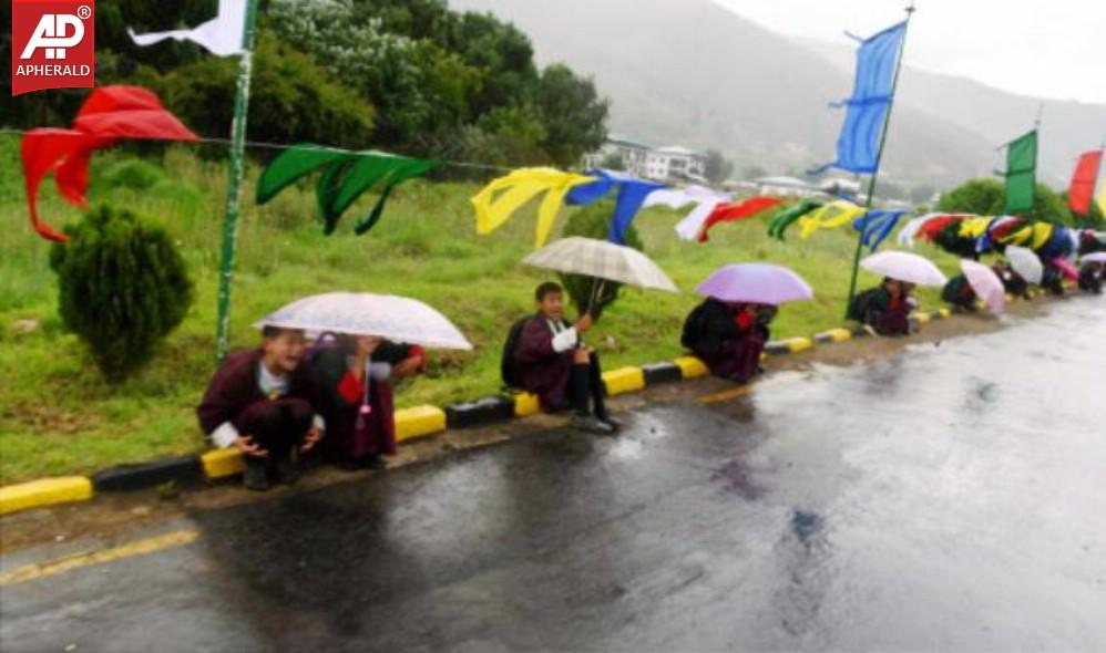 Narendra Modi in Bhutan Photos