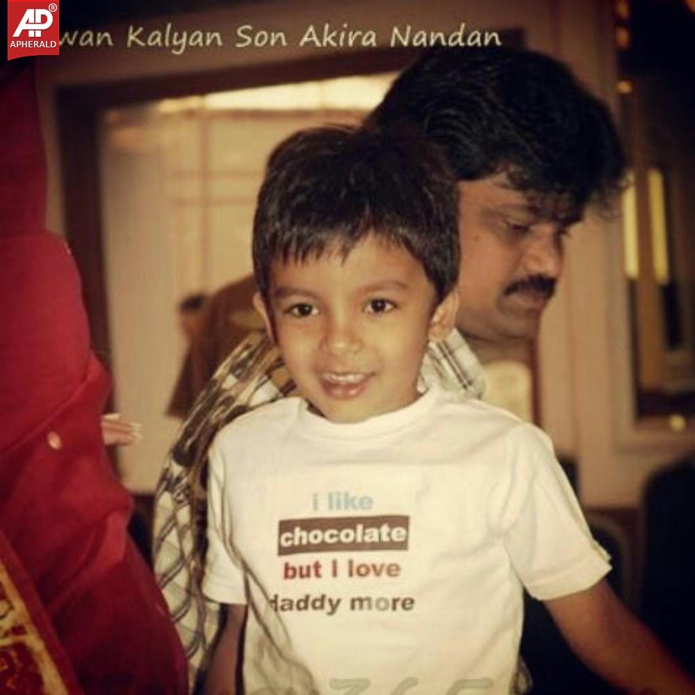 Pawan Kalyan Son Akira Nandan Images