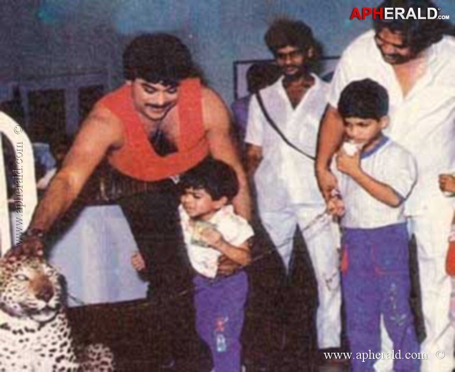 Ram Charan Childhood Photos