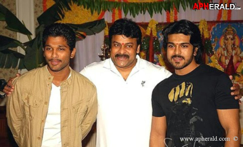 ram charan chiranjeevi unseen pics