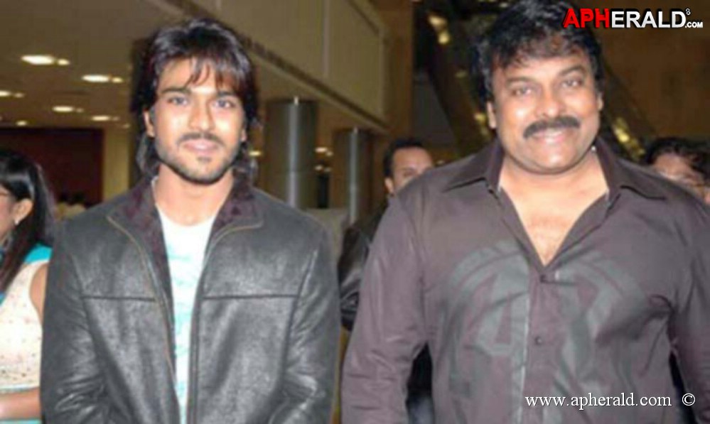 ram charan chiranjeevi unseen pics