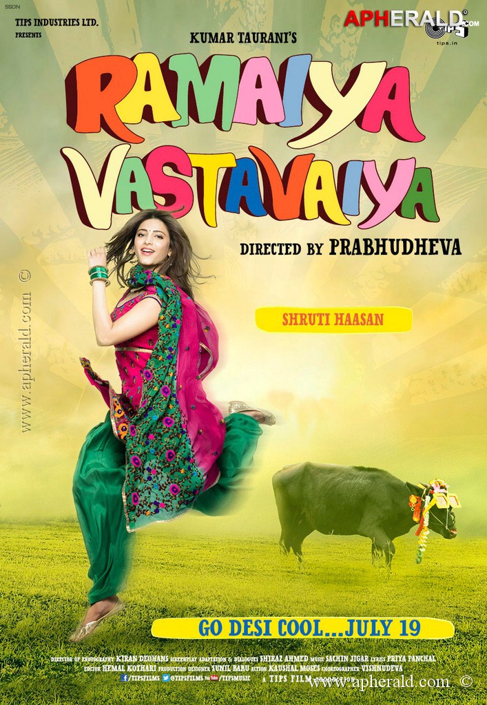 Ramaiya Vastavaiya Movie Posters