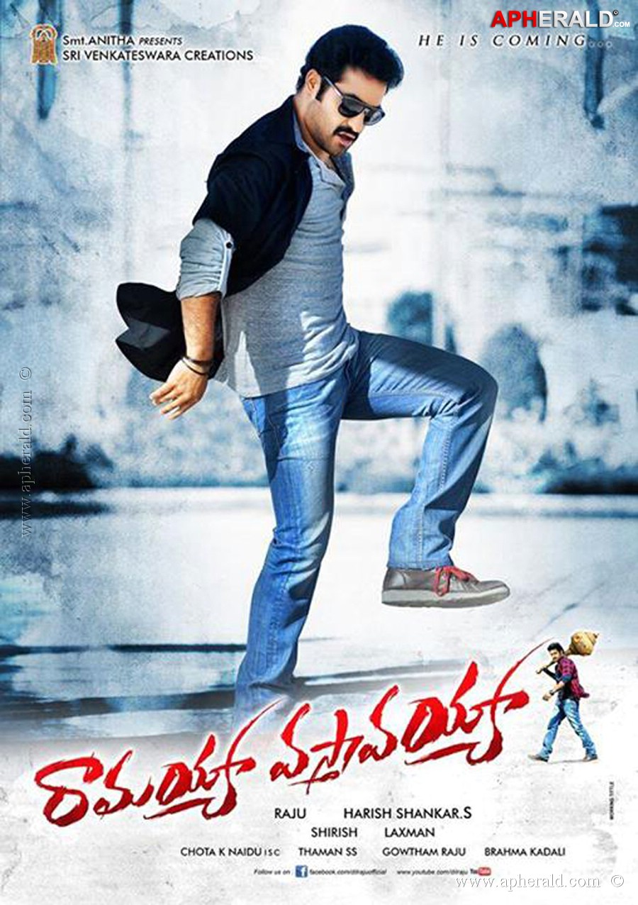 Ramayya Vasthavayya Movie posters