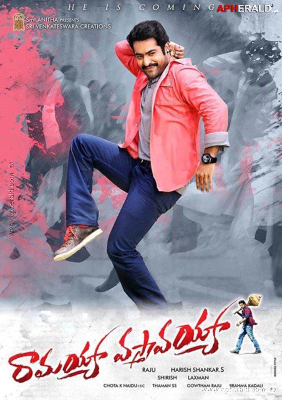 Ramayya Vasthavayya Movie posters