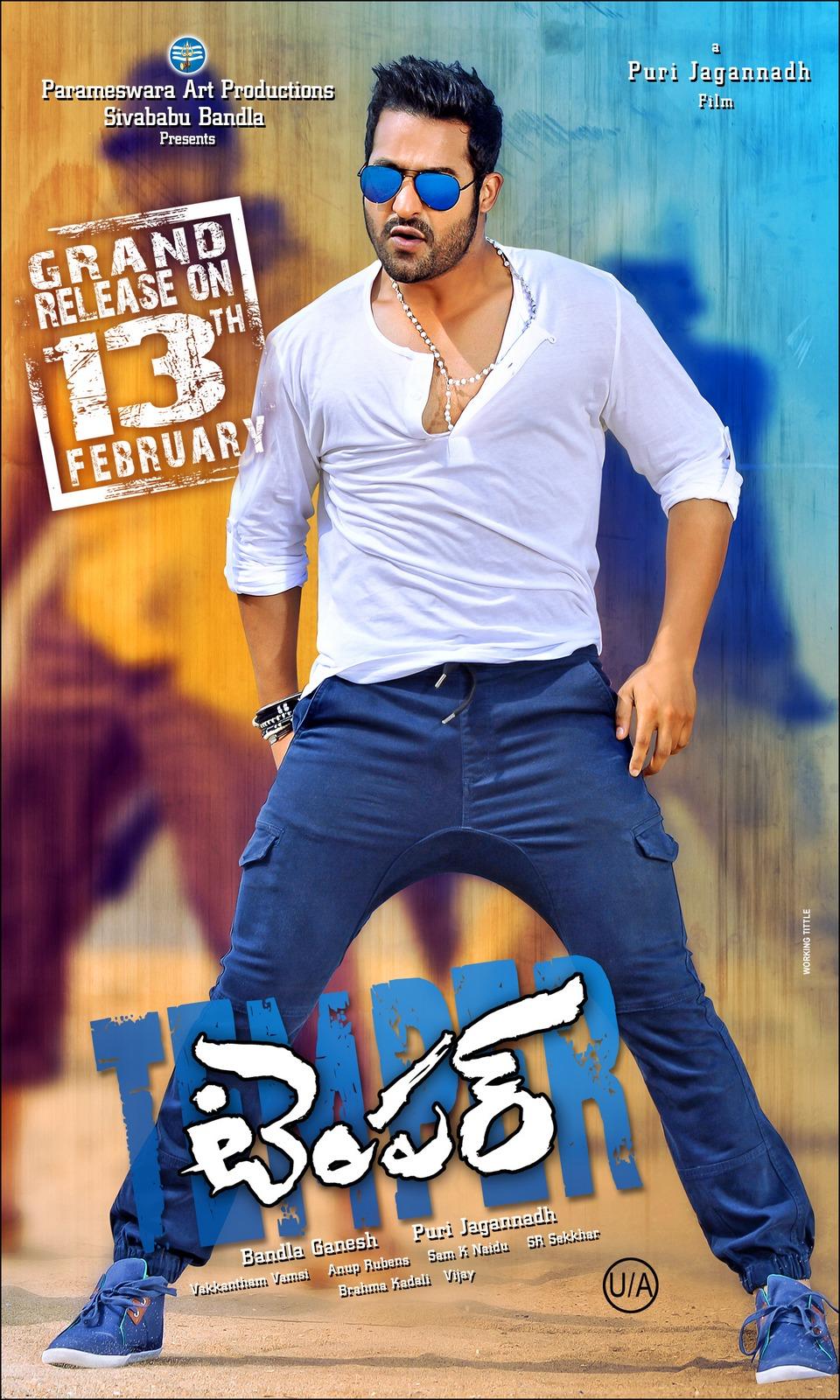 Temper Movie Release Date Posters