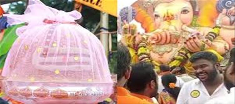 Ganesh Chaturthi Laddus Auctioned in Hyderabad's Hanuman Nagar