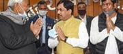 Shahnawaz Hussain came out in support of CM Nitish