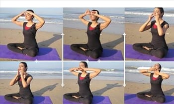 Yoga exercise for online glowing skin