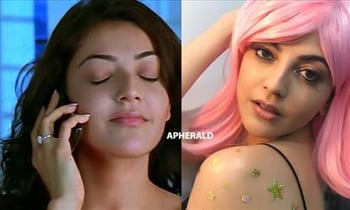 350px x 210px - Kajal Aggarwal in a PORN STAR movie? Check out TEST PHOT