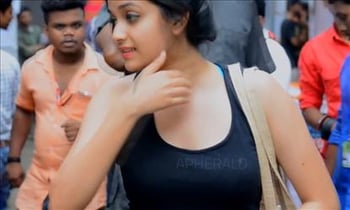 keerthi suresh hot wet