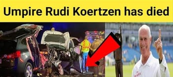 Former South African umpire Rudi Koertzen passes away in car crash