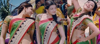 Kajal Sexy Video Hd - Kajal Aggarwal shares her hot photo in half saree and makes fans go gaga