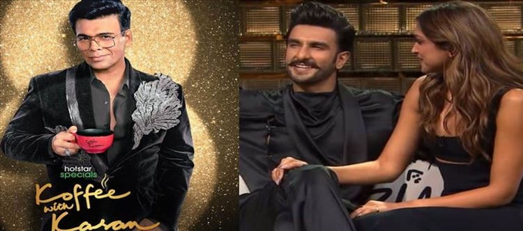 Deepika Padukone and Ranveer Singh s ‘Koffee With Karan’ ep