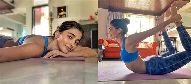 HOT PICS and VIDS - Pooja Hegde gives perfect Fitness Motiv