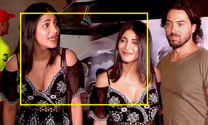 415px x 250px - Oops... Shruti Haasan gets closer with her Boyfriend