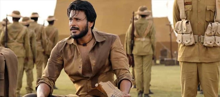 Sundeep Kishan’s Intense Look From Captain Miller