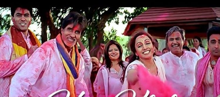 amitabh bachchan holi video song download